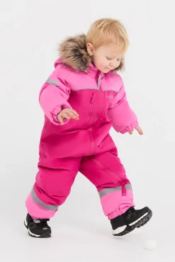 Børn Nordbjrn Flyverdragter-Nordbjørn Igloo Babyflyverdragt, Lilac Rose