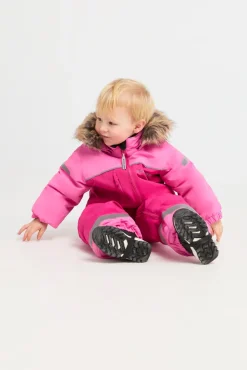 Børn Nordbjrn Flyverdragter-Nordbjørn Igloo Babyflyverdragt, Lilac Rose