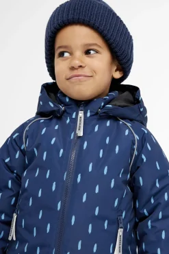 Børn Nordbjrn Vintertøj-Nordbjørn Iowa Vinterjakke, Blå