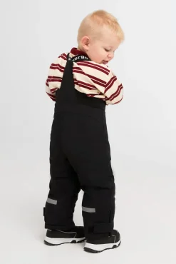 Børn Nordbjrn Termotøj|Vintertøj-Nordbjørn Isaberg Skibukser, Black Beauty