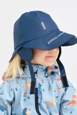 Regntøj|Tilbehør|Nordbjrn Nordbjørn Korsö Foret Regnhat, Insignia Blue Blå