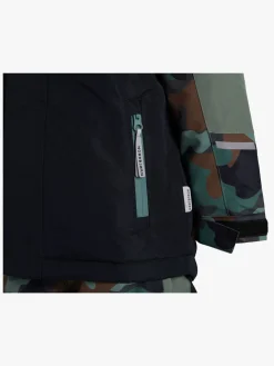 Vintertøj|Nordbjrn Nordbjørn Lech Skisæt, Anthracite/Camo Splash Classic Grøn/Brun/Sort