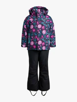 Børn Nordbjrn Vintertøj-Nordbjørn Lech Skisæt, Embroidery in Bloom