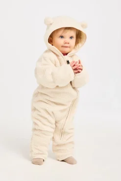 Fleecetøj|Nordbjrn Nordbjørn Lou Fleecedragt, Birch Hvid