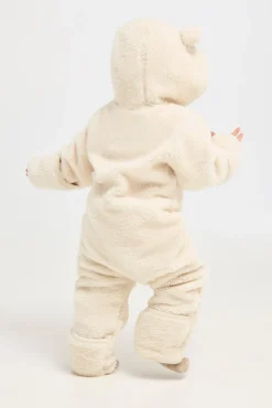 Fleecetøj|Nordbjrn Nordbjørn Lou Fleecedragt, Birch Hvid