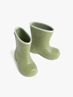 Gummistøvler|Nordbjrn Nordbjørn Lycksele  Uforede Gummistøvler, Oil Green