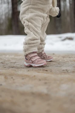 Børn Nordbjrn Sneakers|Støvler & Vinterstøvler-Nordbjørn Mercury Mid WP  Fleece-forede Sneakers, Dusty Rose