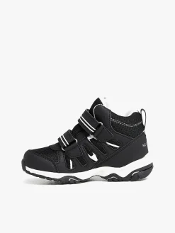 Børn Nordbjrn Støvler & Vinterstøvler-Nordbjørn Mercury Mid WP  Fleece-forede Sneakers, Black/White