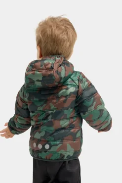 Overtøj|Nordbjrn Nordbjørn Milano Letvægtsjakke, Camo Splash Classic Grøn/Brun