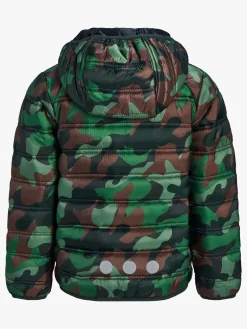 Overtøj|Nordbjrn Nordbjørn Milano Letvægtsjakke, Camo Splash Classic Grøn/Brun