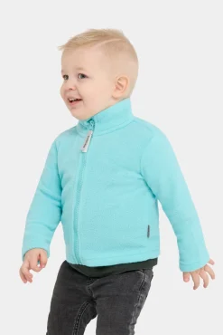 Børn Nordbjrn Fleecetøj-Nordbjørn Mölle Fleecetrøje, Turkis