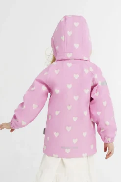 Overtøj|Nordbjrn Nordbjørn Mollö Softshelljakke, Love Bonbon Lyserød/Hvid