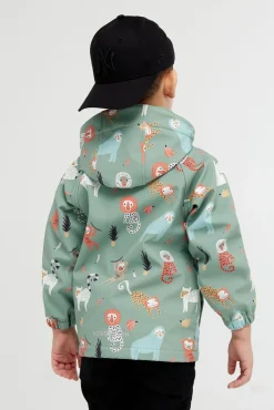 Overtøj|Nordbjrn Nordbjørn Mollö Softshelljakke, Monkey Business Green Bay Grøn/Brun