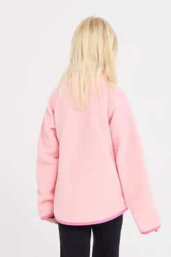 Børn Nordbjrn Fleecetøj-Nordbjørn Mollösund Fleecetrøje, Candy Pink