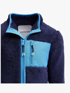 Fleecetøj|Nordbjrn Nordbjørn Montana Fleecetrøje, Peacoat Navy Blå