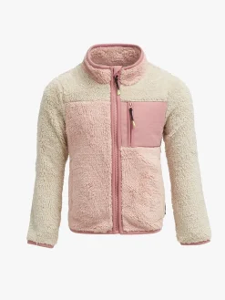 Børn Nordbjrn Fleecetøj-Nordbjørn Montana Fleecetrøje, Dusty Rose