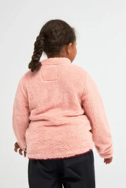 Børn Nordbjrn Fleecetøj-Nordbjørn Montana Fleecetrøje, Mellow Rose
