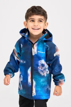 Overtøj|Nordbjrn Nordbjørn Montreal Softshelljakke, Space Man Blå/Grå