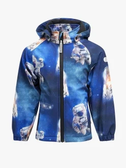 Overtøj|Nordbjrn Nordbjørn Montreal Softshelljakke, Space Man Blå/Grå