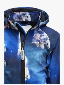 Overtøj|Nordbjrn Nordbjørn Montreal Softshelljakke, Space Man Blå/Grå