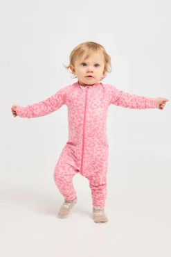 Undertøj|Nordbjrn Nordbjørn Moritz Termoundertøj Heldragt Bamboo, Leo Pink Lyserød