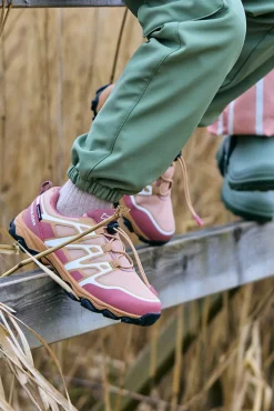 Børn Nordbjrn Sneakers-Nordbjørn Mountains Hike WP Sneakers, Mahogany Rose