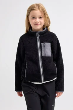 Børn Nordbjrn Fleecetøj-Nordbjörn Nerøy Fleecetrøje, Black