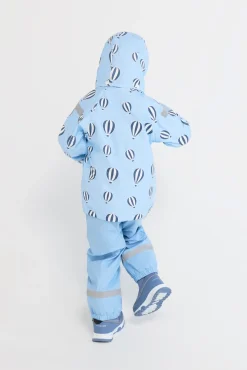 Regntøj|Nordbjrn Nordbjørn Nordvik Foret Regnsæt, Navy Blå/Hvid