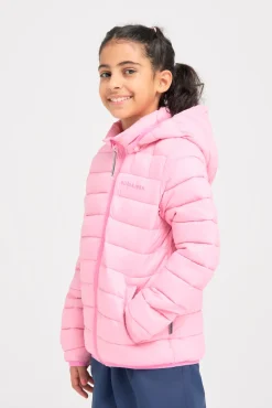 Børn Nordbjrn Overtøj-Nordbjørn Odense Dynejakke, Pink