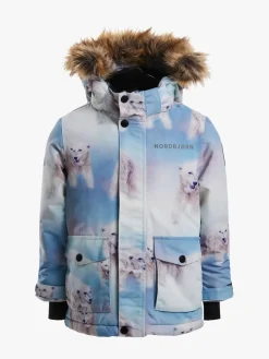 Børn Nordbjrn Vintertøj-Nordbjørn Ottowa Vinterjakke, Polar Bear Walk
