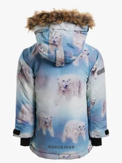 Børn Nordbjrn Vintertøj-Nordbjørn Ottowa Vinterjakke, Polar Bear Walk