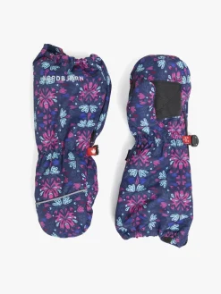 Børn Nordbjrn Tilbehør|Vintertøj-Nordbjørn Peak Vanter, Flower Radiance