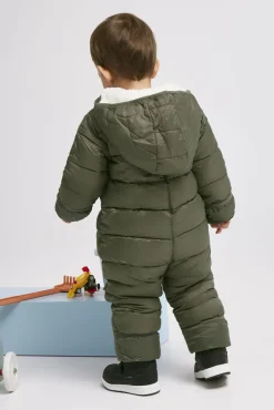 Børn Nordbjrn Overtøj-Nordbjørn Pilecub Babyflyverdragt, Green Thyme