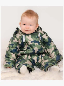 Flyverdragter|Overtøj|Nordbjrn Nordbjørn Pilecub Køredragt, Camo Grøn/Beige