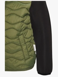 Overtøj|Nordbjrn Nordbjørn Pine Hybrid Jakke, Green Grøn/Sort