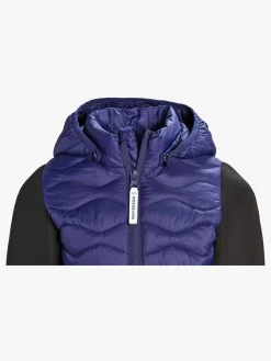 Overtøj|Nordbjrn Nordbjørn Pine Hybrid Jakke, Navy Blå/Sort