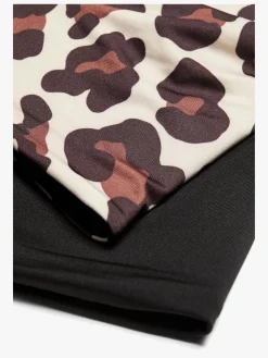 Tilbehør|Nordbjrn Nordbjørn Rofjord Hue 2-pak, Leopardy Beige/Brun/Sort