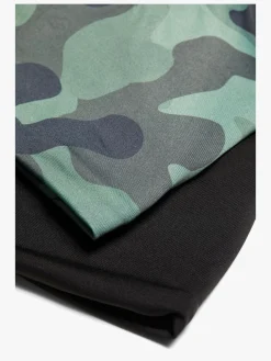 Tilbehør|Nordbjrn Nordbjørn Rofjord Hue 2-pak, Camo Splash Grøn/Sort