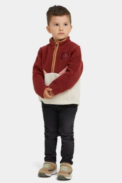 Fleecetøj|Nordbjrn Nordbjörn Rydal Fleecetrøje, Madder Brown/Rose Dawn/Oatmeal