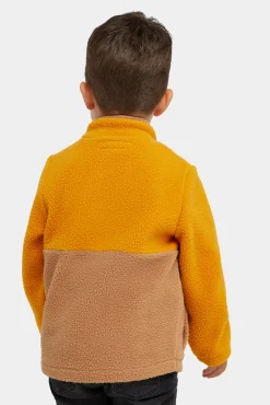 Fleecetøj|Nordbjrn Nordbjörn Rydal Fleecetrøje, Inca gold/Deep Depths/Tobacco brown Beige/Orange