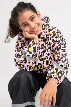 Regntøj|Nordbjrn Nordbjørn Saltö Regnsæt, Leopardy Parfait Pink