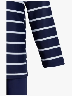 Uv & Strand|Nordbjrn Nordbjørn Sandhamn UV-Sæt, Navy Stripe Blå/Hvid