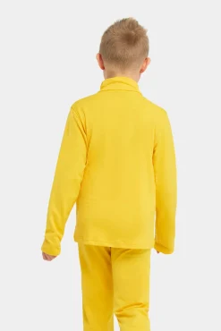 Børn Nordbjrn Undertøj-Nordbjørn Singö Powerstretch Skiundertøj, Mimosa