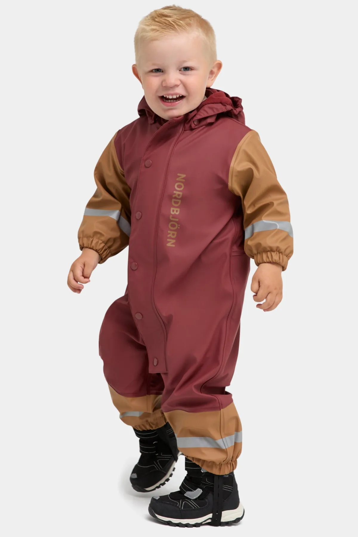 Regntøj|Nordbjrn Nordbjörn Sju Strömmar Foret Regndragt, Madder Brown