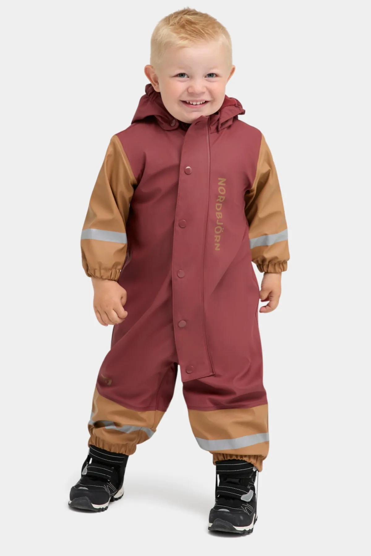 Regntøj|Nordbjrn Nordbjörn Sju Strömmar Foret Regndragt, Madder Brown