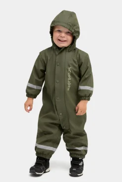 Børn Nordbjrn Regntøj-Nordbjörn Sju Strömmar Foret Regndragt, Deep Dephts Art