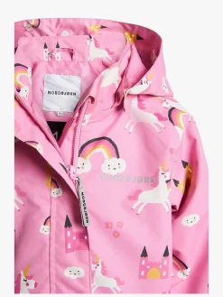 Overtøj|Nordbjrn Nordbjørn Skaftö Skalflyverdragt, Unicorn Rosebloom Lyserød/Hvid