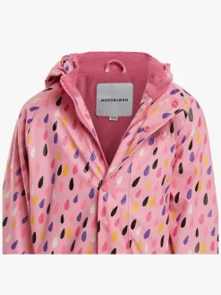 Regntøj|Nordbjrn Nordbjørn Skagen Foret Regnsæt, Raindrops Rosebloom Lyserød/Lilla