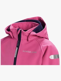 Overtøj|Nordbjrn Nordbjørn Skanör Softshelljakke, Ibis Rose Lyserød/Sort