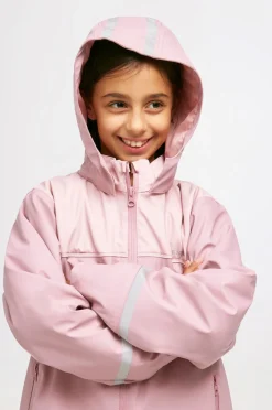 Børn Nordbjrn Regntøj-Nordbjørn Smögen Foret Regnjakke, Pink